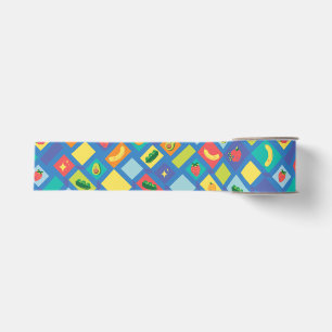 Kids Fruit and Veggie Grosgrain Ribbon