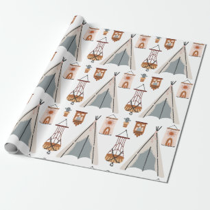 Kids' Fun Light House Toy  Wrapping Paper