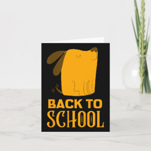 Kids Funny Back To School Outfits For Girls Back T Card