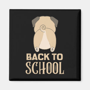 Kids Funny Back To School Outfits For Girls School Magnet