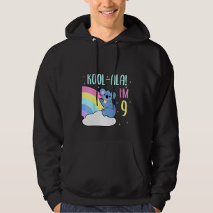 Kids Funny Cute 9 Year Old 9th Birthday Koala Bear Hoodie