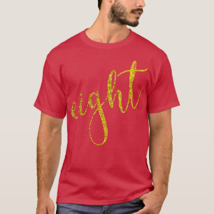 Kids Funny Cute Eight 8 Year Old Happy 8th Birthd T-Shirt