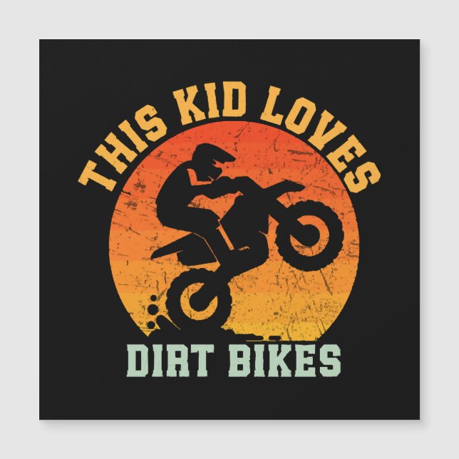 Kids Funny Dirt Bike (Front)