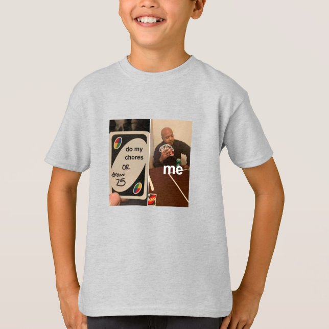 kids funny meme shirt (Front)