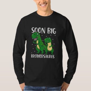 Kids Funny Pregnancy Announcement Soon Big Brother T-Shirt