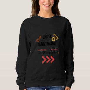 Kids Funny Working On Something Special Quote Spec Sweatshirt