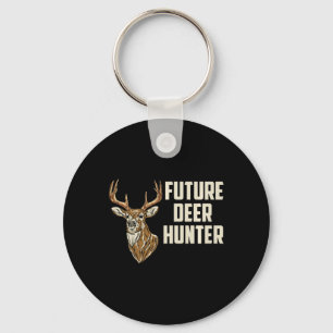 Kids Future Deer Hunter Daddy's Hunting Buddy Todd Key Ring