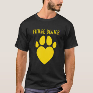 Kids Future Dogtor Veterinarian Vet Dog 1 T-Shirt