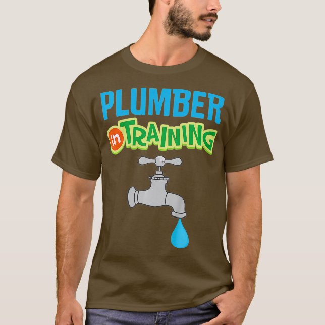 Kids Future Plumber in Training T-Shirt (Front)