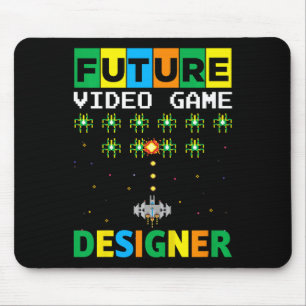 Kids Future Video Game Developer Toddler Boy Game Mouse Mat
