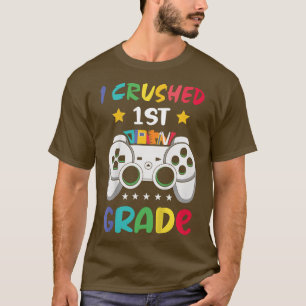 Kids Game Controller Last Day Of School Boys I Cru T-Shirt
