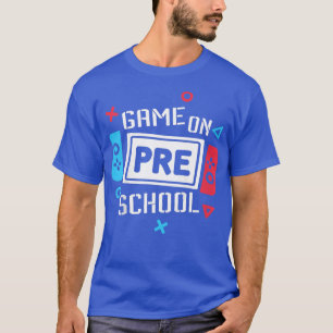 Kids Game On Preschool Funny Back To School Video T-Shirt