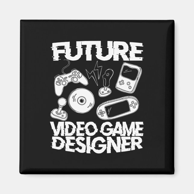 Kids Game Programming Future Video Game Designer G Magnet (Front)