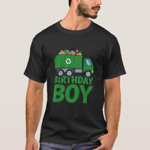 Kids Garbage Truck Toddler Trash Truck Birthday T-Shirt
