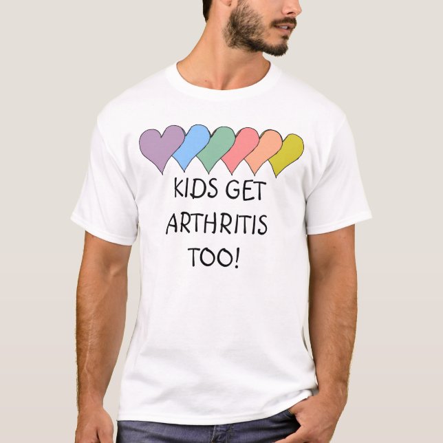 KIDS GET ARTHRITIS TOO! - kids shirt (Front)