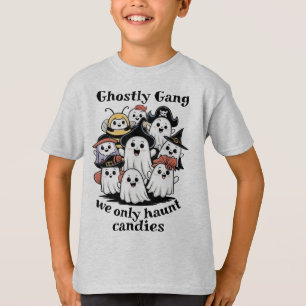 Kids' Ghostly Gang Shirt Cute Trick or Treat tops
