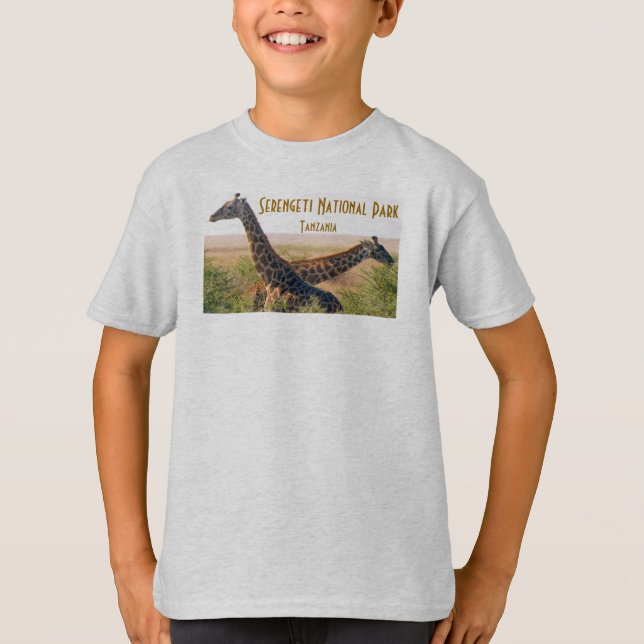 Kid's Giraffes T-shirt (Front)