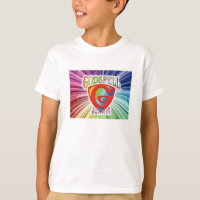 Kid's "Godspell Jr." - Fancy Logo T-shirt