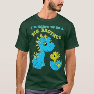Kids Going to be a Big Brother Dinosaur T-Shirt