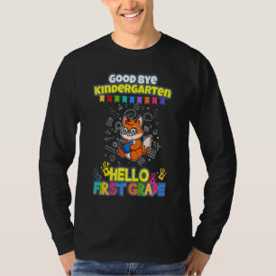 Kids Good Bye Kindergarten Hello First Grade 1st P T-Shirt