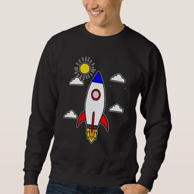 Kids Great School Class Schoolchild Learning Stude Sweatshirt (Front)