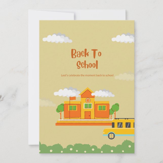 Kids Green Camo Camouflage School Pocket Folder Announcement (Front)