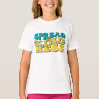 Kids Groovy Shirt | Spread Kindness T-Shirt