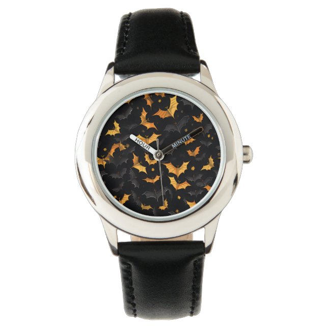 Kids Halloween Bats Watch (Front)