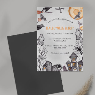 Kids Halloween Costume Party Invitation