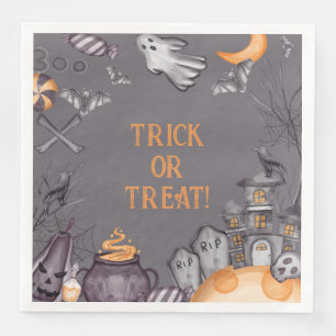 Kids Halloween Costume Party Napkins