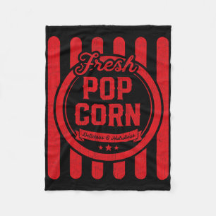 Kids Halloween Costume Vintage Popcorn Shirt For G Fleece Blanket