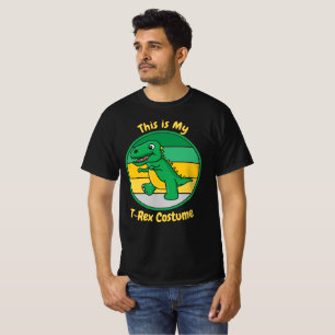 Kids Halloween Dinosaur This is My T-Rex Costume T-Shirt