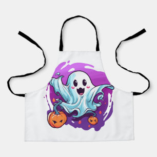Kids Halloween Ghost Apron