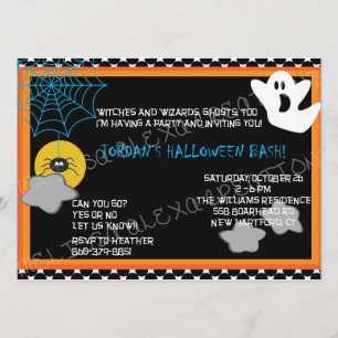 Kids Halloween Invitation