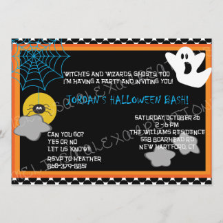 Kids Halloween Invitation