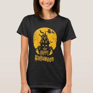 Kids Halloween Kids Motif Happy Halloween T-Shirt