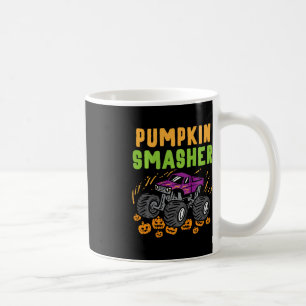Kids Halloween Monster Truck Pumpkin Smasher Boys  Coffee Mug
