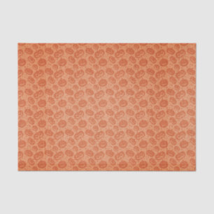 Kids Halloween Orange Jack o Lanterns Grinning Tissue Paper