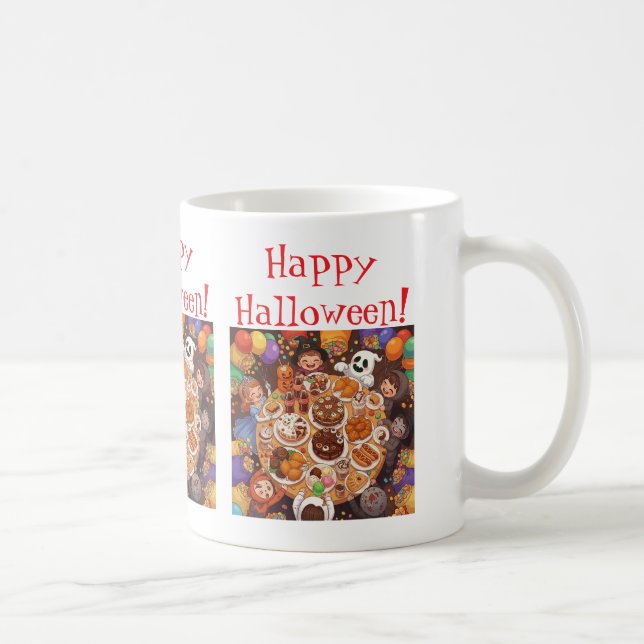Kid's Halloween Party Coffee Mug (Right)