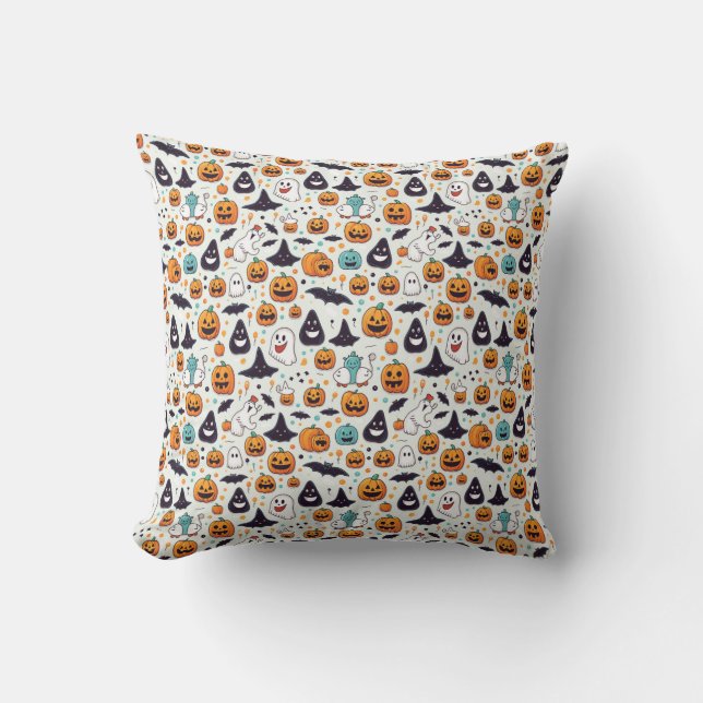 Kids Halloween Party  Cushion (Front)