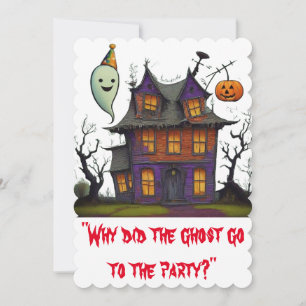 Kid's Halloween party Invitation