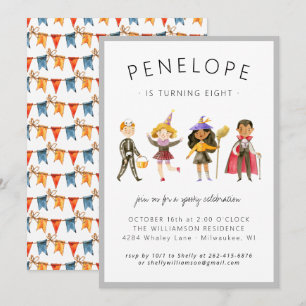 Kids Halloween Party Invitation