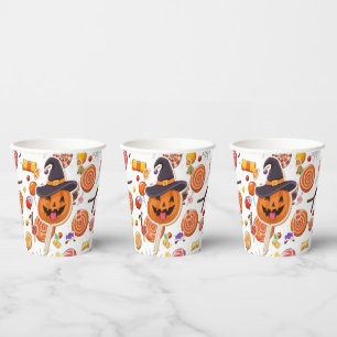 Kids Halloween Party Paper Cups