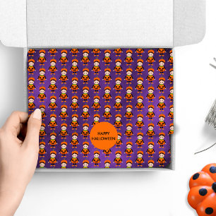Kids’ Halloween Pumpkin Costume Tissue Paper