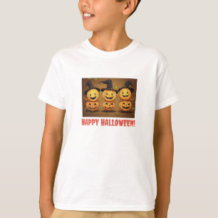 Kids Halloween Pumpkin T-Shirt