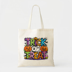 Kids Halloween Trick Or Treat  Tote Bag