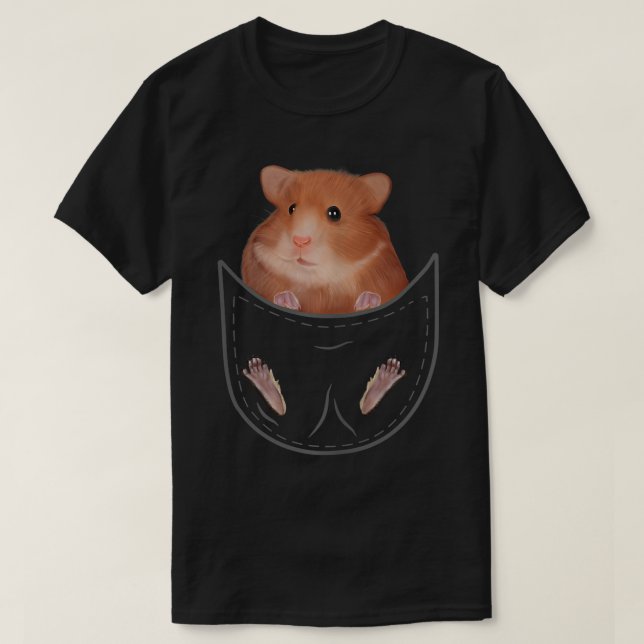 Kids Hamster Clothes Pocket Animal Outfit Gift Ham T-Shirt (Design Front)