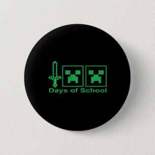Kids Happy 100 Days of School Tee for Kids1 6 Cm Round Badge