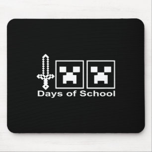 Kids Happy 100 Days of School Tee for Kids Mouse Mat