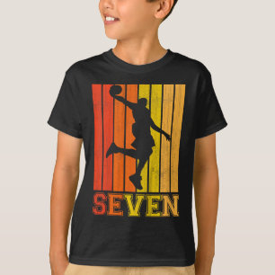 Kids Happy 7th Birthday Decorations For Boys Byske T-Shirt
